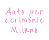 Auto per matrimoni - logo